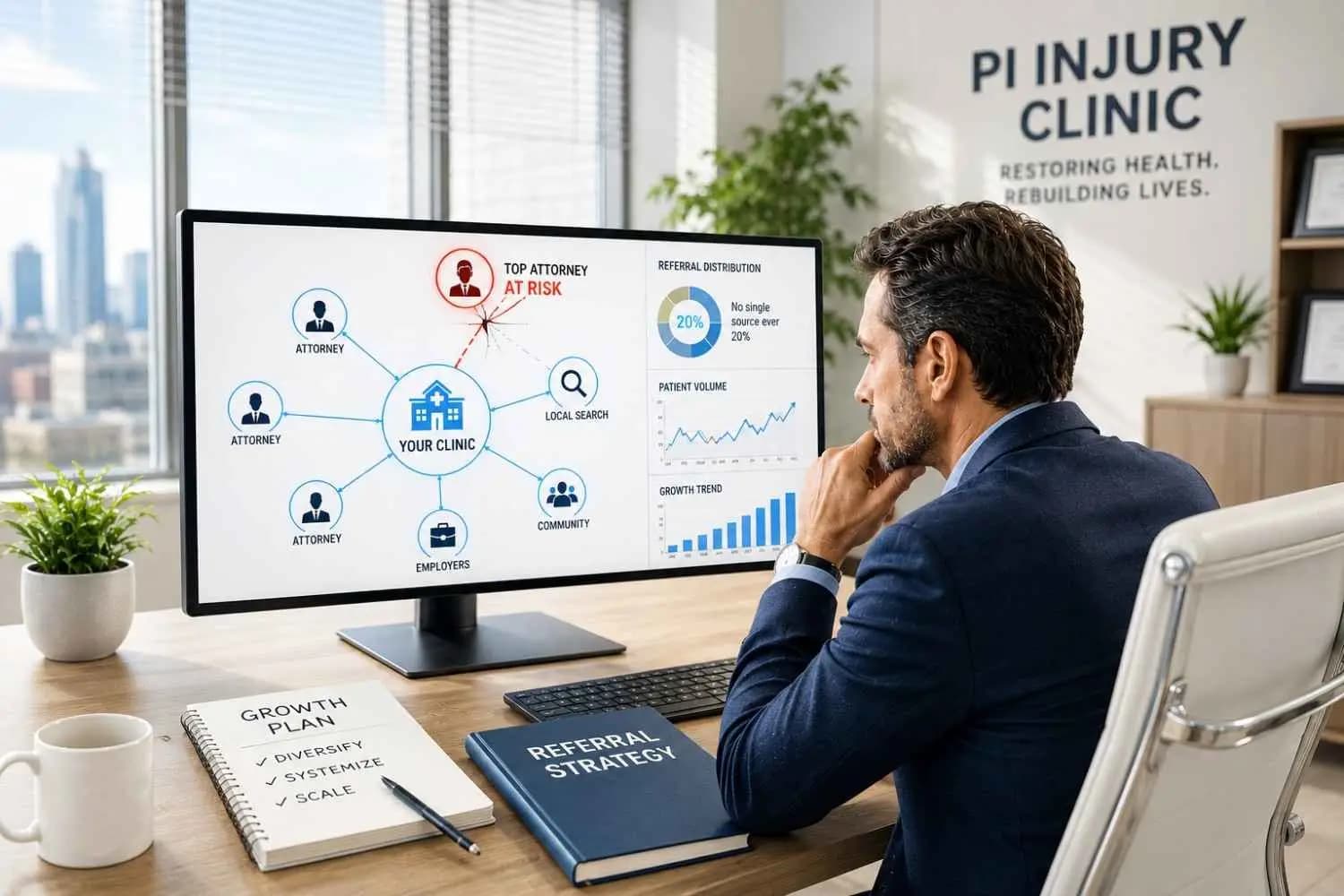 Why Texas PI Clinics That Depend on 3 Attorneys for All Their Referrals Are One Retirement Away From Closing