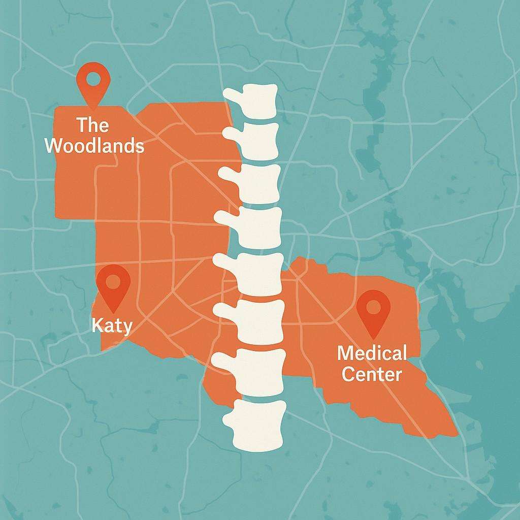 Houston Metro Map with Spine Icon